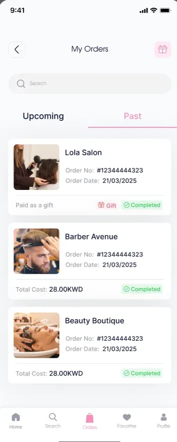 Spoiled: my orders