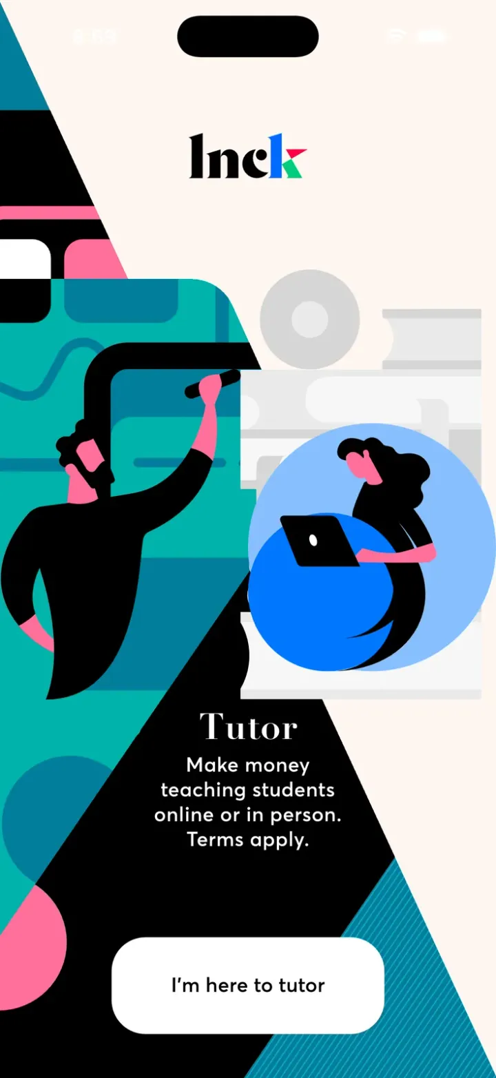 Inck: tutor onboarding