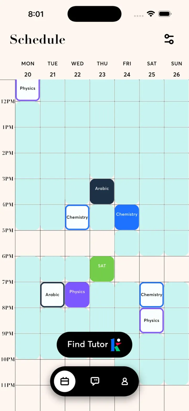Inck: schedule